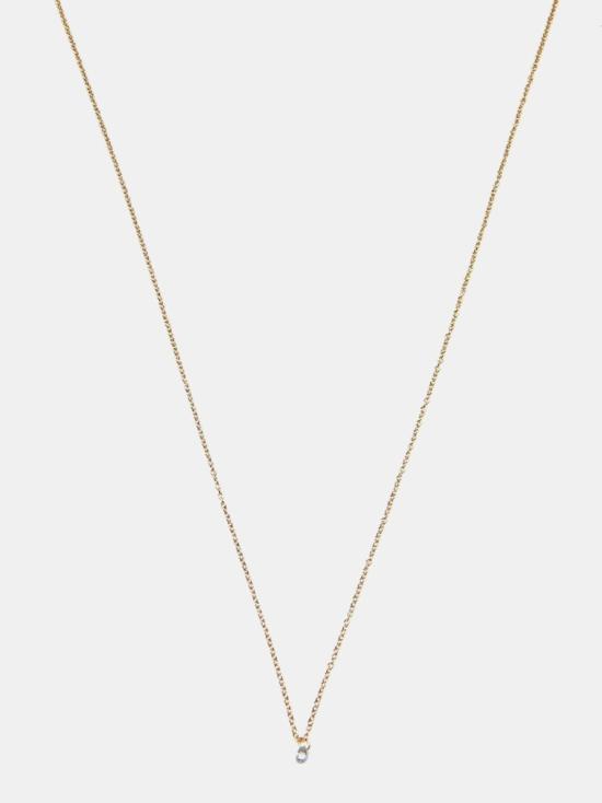  Satomi Kawakita 목걸이/팬던트 사토미 카와키타 다이아몬드 드롭 목걸이 골드 - OTHER BRANDS