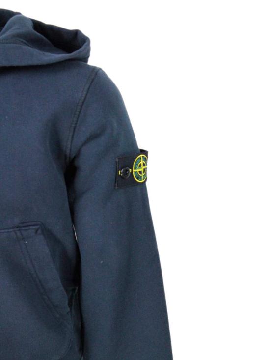  [키즈] 스톤 아일랜드 풀오버 아동용 스웨터 블루 - STONE ISLAND