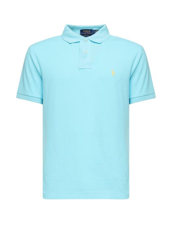  랄프 로렌 폴로 티셔츠 빅 포니 폴로 셔츠 블루