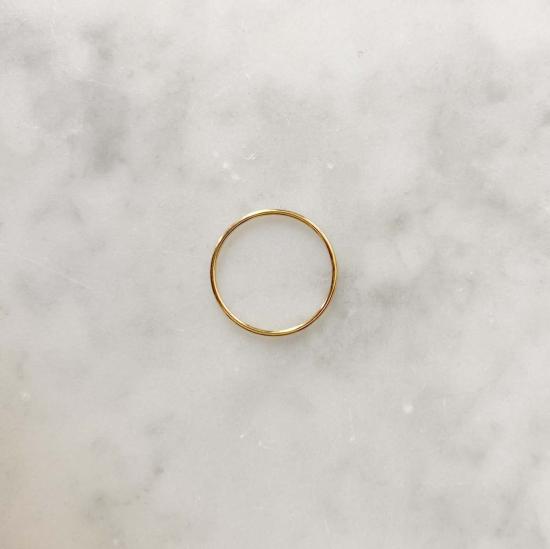  타린 토마스 반지 제이니 링 스털링 실버 / 14k 옐로우 골드 필드