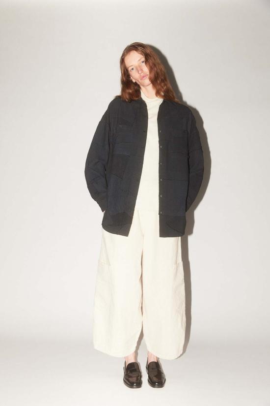  일레븐 일레븐 자켓 11.11  패치워크 셔츠 재킷 - 11.11 ELEVEN ELEVEN