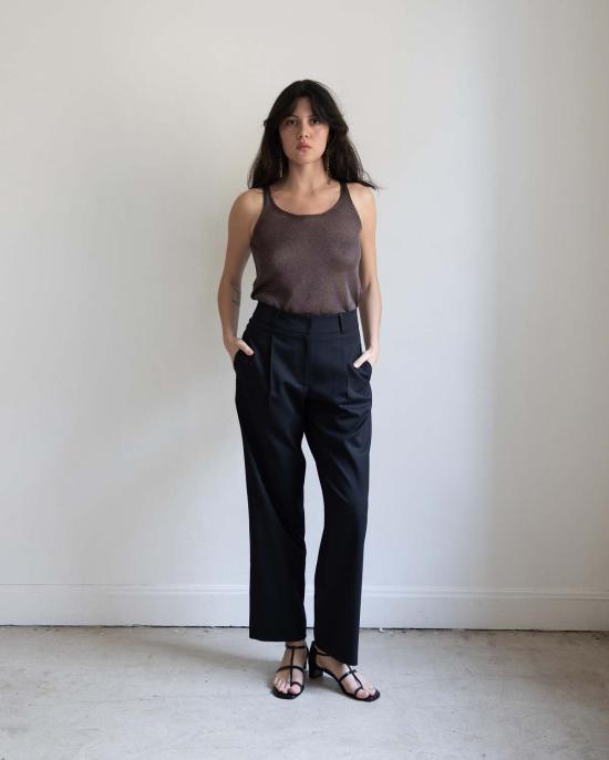  파리 데사이 스트레이트 팬츠 닐 수트 트라우저 - PARI DESAI