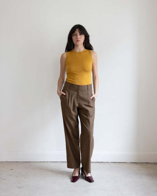  파리 데사이 스트레이트 팬츠 닐 수트 트라우저 - PARI DESAI