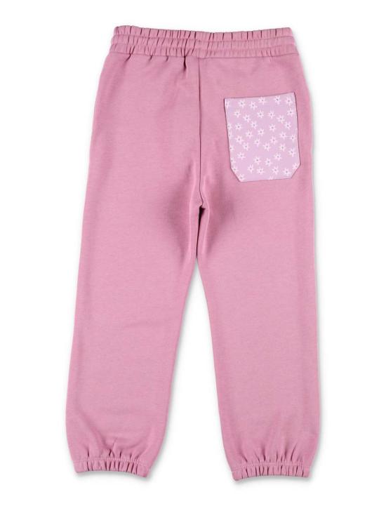  [키즈] 스텔라 맥카트니 트레이닝/조거 팬츠 스텔라 매카트니 키즈 코튼 스웨트 핑크 - STELLA MCCARTNEY