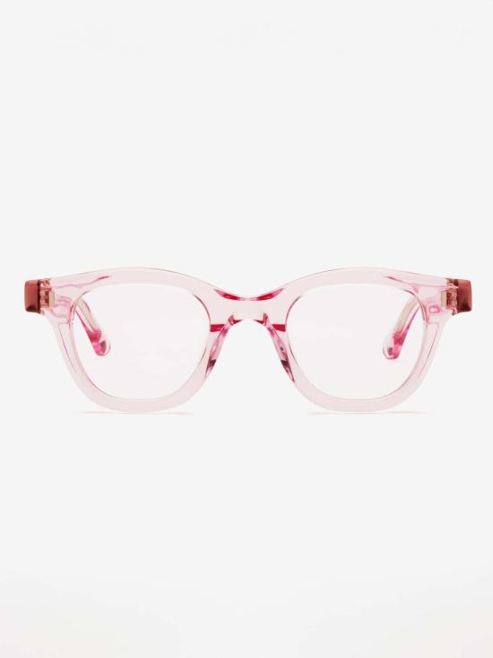  캐디스 안경 와비 사비 폴리시드 클리어 선글라스 핑크