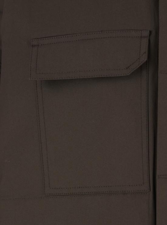  릭 오웬스 반팔 셔츠 매그넘 볼링  브라운 - RICK OWENS