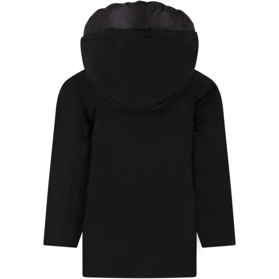  [키즈] 울리치 자켓 아동용 아크틱 파카 재킷 블랙 - WOOLRICH