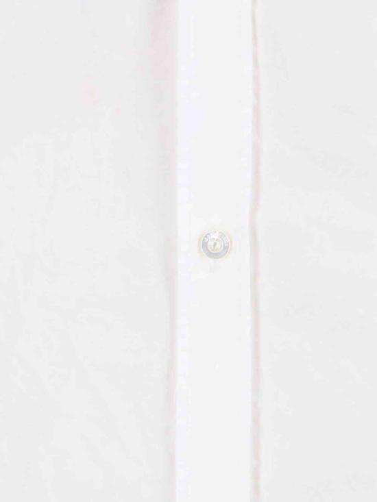  발렌시아가 긴팔 셔츠 오버사이즈 로고 셔츠 - BALENCIAGA