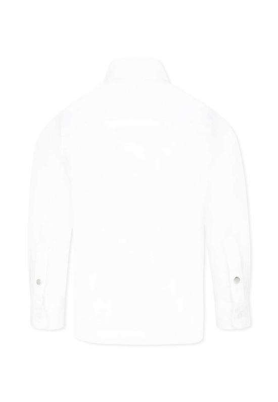  [키즈] 지방시 셔츠 키즈  4G 모티브 셔츠 화이트 - GIVENCHY