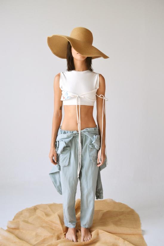  스머키 민소매 티셔츠 알바 탱크