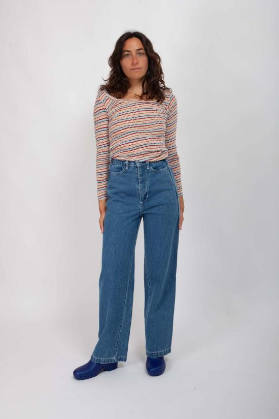  그래블 앤 골드 데님 팬츠 자갈 및 금 채취 바지 유바 - GRAVEL & GOLD