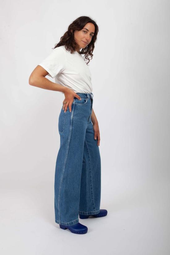  그래블 앤 골드 데님 팬츠 자갈 및 금 채취 바지 유바 - GRAVEL & GOLD