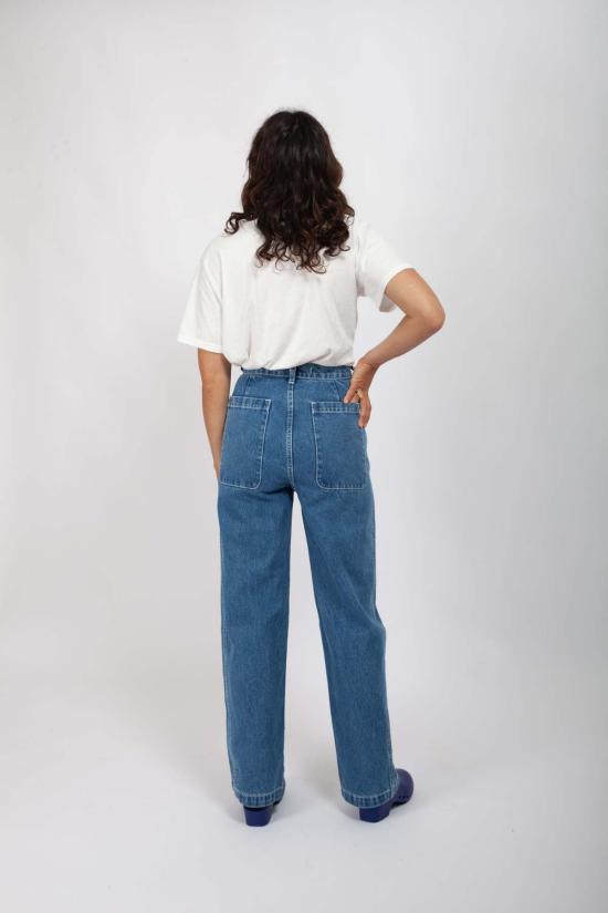  그래블 앤 골드 데님 팬츠 자갈 및 금 채취 바지 유바 - GRAVEL & GOLD