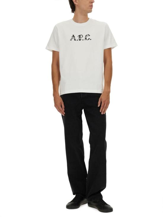  아페쎄 탑 A.P.C. 휴고 티셔츠 화이트 - A.P.C.