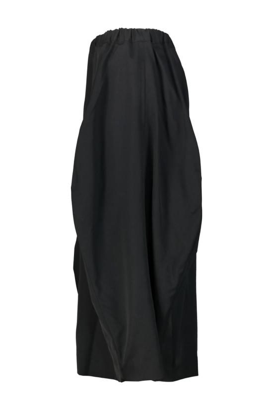  꼼데가르송 스트레이트 팬츠 Comme Des Garçons 와이드 벌룬 팬츠 블랙 - COMME DES GARCONS