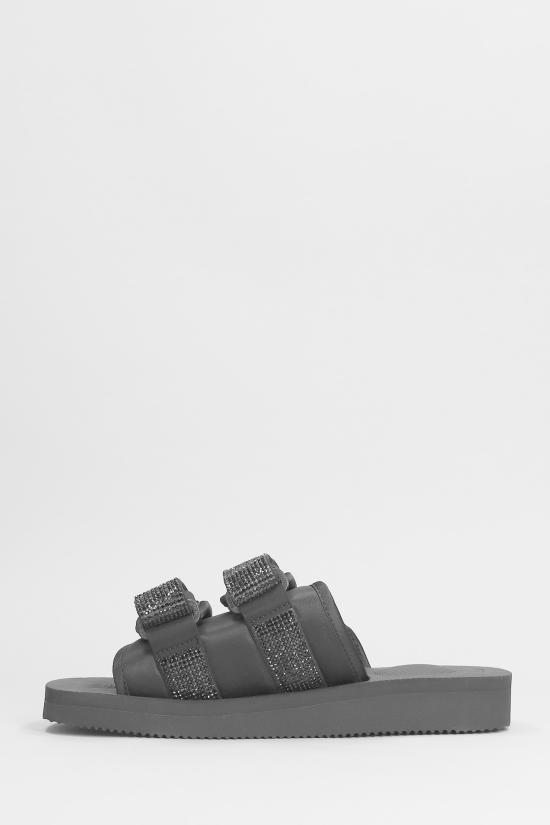  블루마린 샌들 X 스이코케 모토 캡  블랙 - BLUMARINE