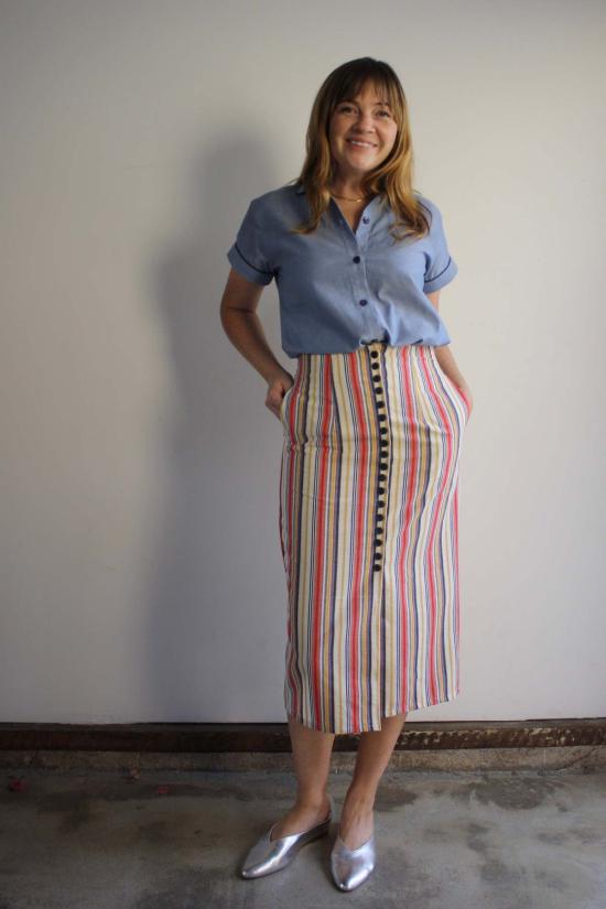  Myrtle 셔츠 머틀 버티 셔츠 샴브레이