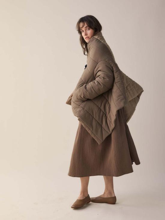  amente 봄버 자켓 아멘테 블랭킷 퀼트 재킷 - OTHER BRANDS