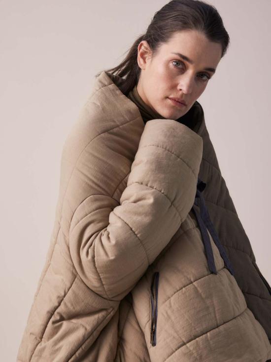  amente 봄버 자켓 아멘테 블랭킷 퀼트 재킷 - OTHER BRANDS