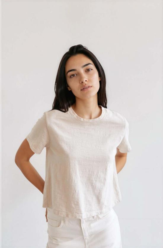  It Is Well L.A. 반팔 티셔츠 잇 이즈 웰 L.A. 크롭 티