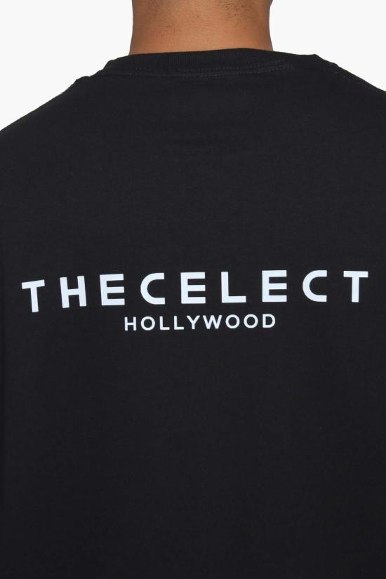  더 셀렉트 반팔 티셔츠 셀렉트 할리우드 티 블랙 - THE CELECT