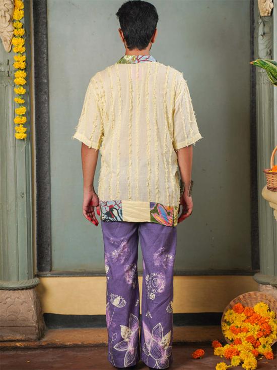  IKKIVI 스트레이트 팬츠 이키비 파드마 팬츠 퍼플 - OTHER BRANDS