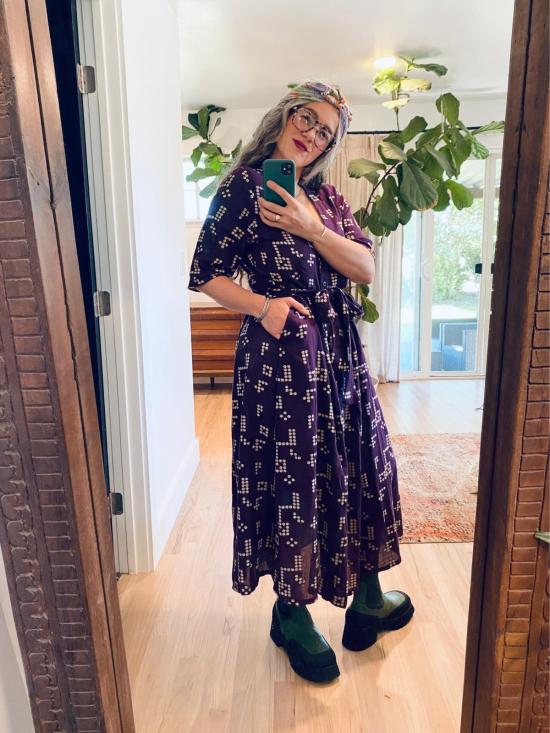  에이스 앤 지그 롱 원피스 리리 드레스 - ACE & JIG