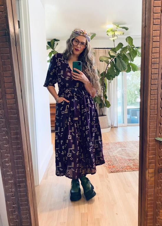  에이스 앤 지그 롱 원피스 리리 드레스 - ACE & JIG