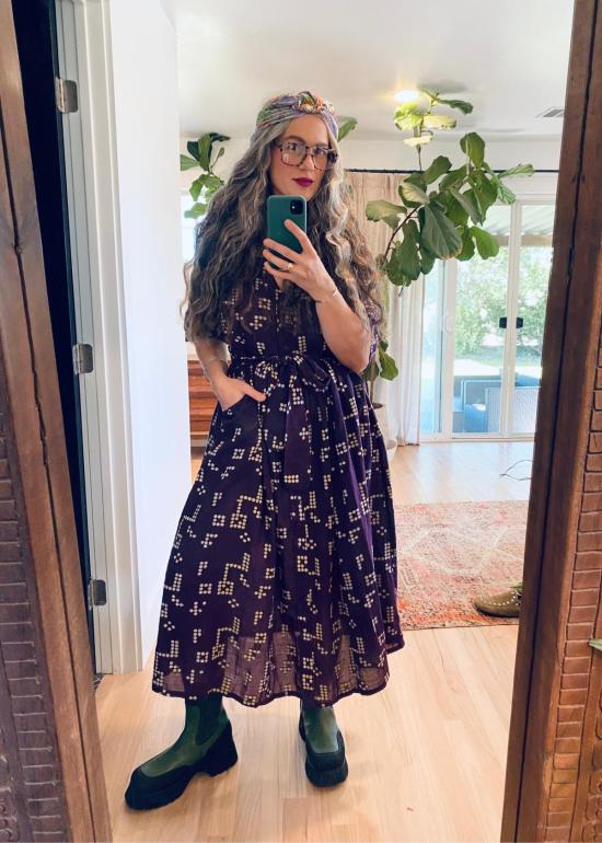  에이스 앤 지그 롱 원피스 리리 드레스 - ACE & JIG