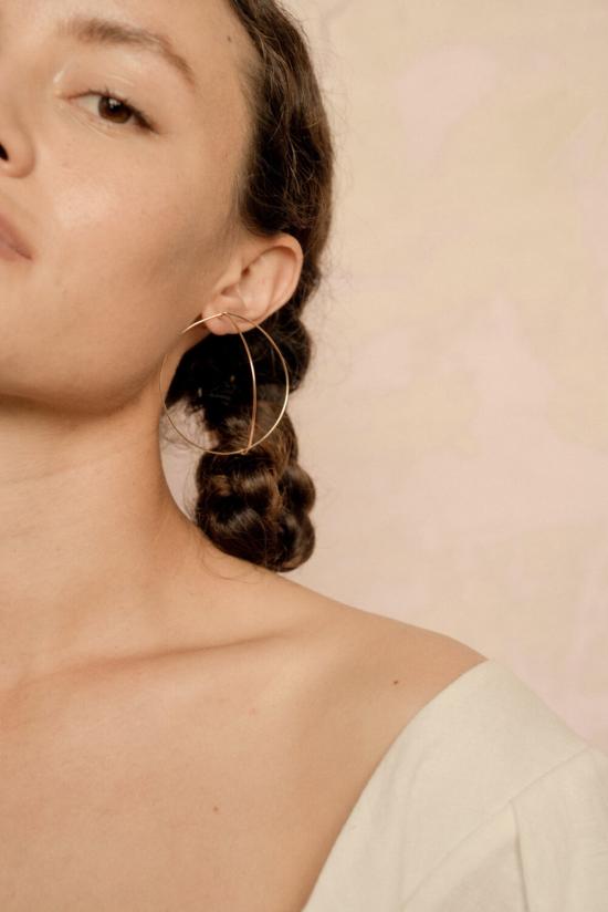  에이드 이어링 오델리아 귀걸이 14k 금도금 - EYDE