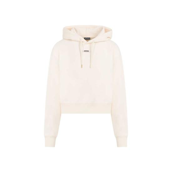  자크뮈스 스웨터 르 후디 그로스 그레인 라이트 베이지 - JACQUEMUS