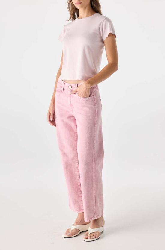  Wylie Grey 데님 팬츠 와일리 그레이 빌리진 로즈스톤 - OTHER BRANDS