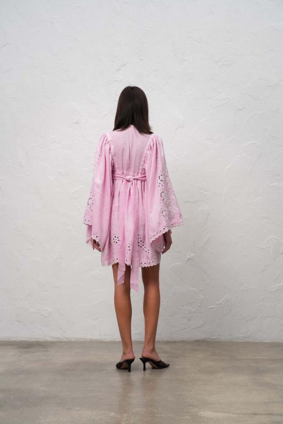  Annabo 숏 원피스 Celestial Garden 미니 드레스 핑크 - OTHER BRANDS