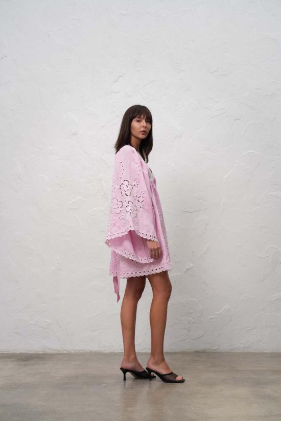  Annabo 숏 원피스 Celestial Garden 미니 드레스 핑크 - OTHER BRANDS