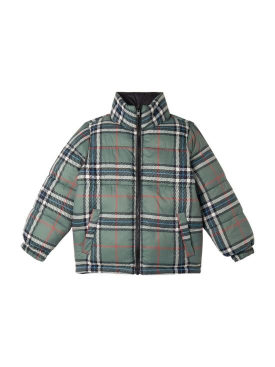  [키즈] 스텔라 맥카트니 자켓 스텔라 매카트니 아동용 더블페이스 다운 플로어 코트 블랙 - STELLA MCCARTNEY