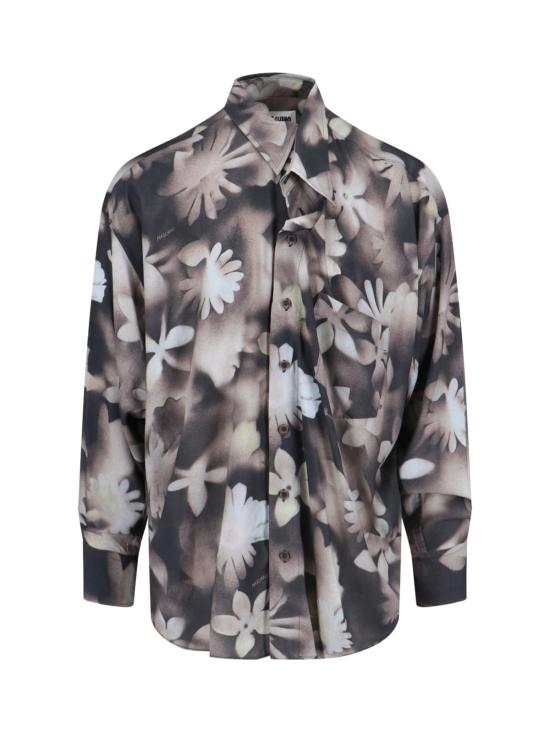  마리아노 긴팔 셔츠 마글리아노 폰타넬레 드레이프  블랙