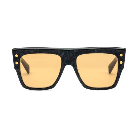  발망 안경 B 선글라스 블랙/골드 - BALMAIN