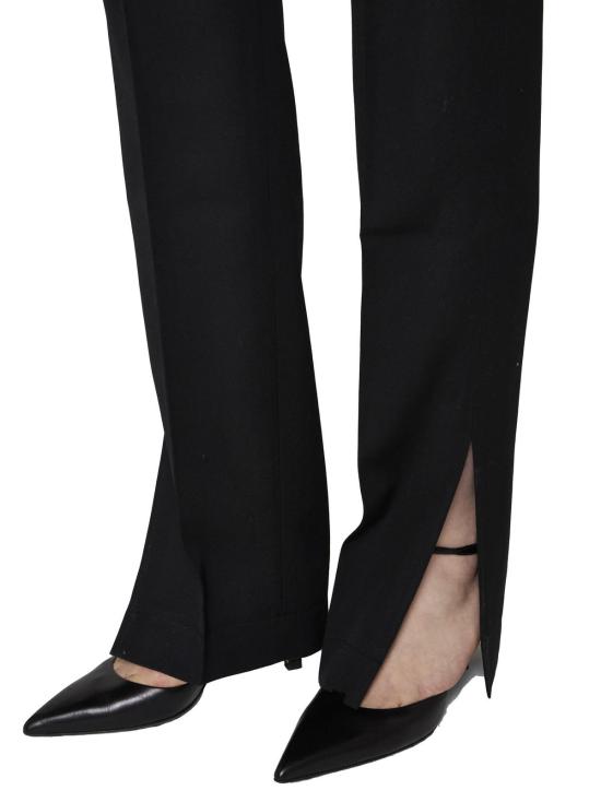  자크뮈스 스트레이트 팬츠 티보 울 팬츠 블랙 - JACQUEMUS