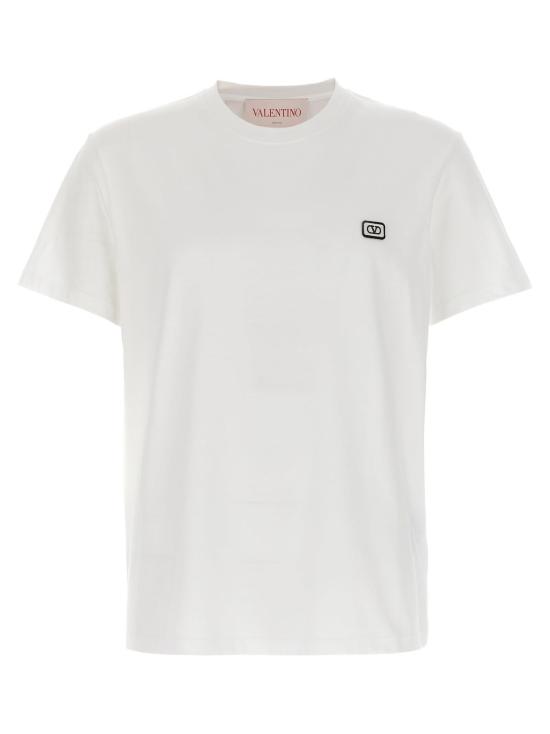  발렌티노 가라바니 반팔 티셔츠 Valentino Garavani Vlogo 티셔츠 화이트