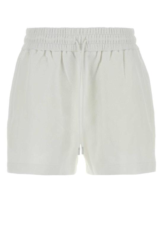  구찌 숏팬츠 스트레치 나일론 버뮤다 쇼츠 화이트