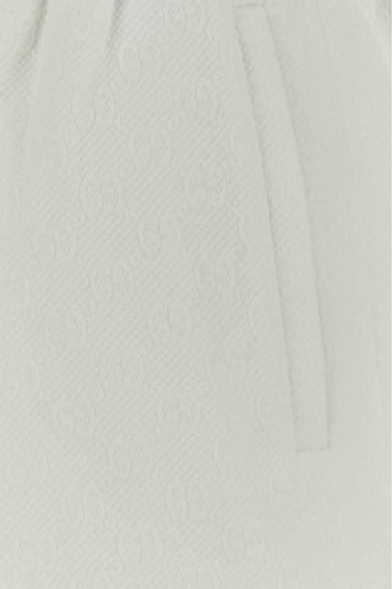  구찌 숏팬츠 스트레치 나일론 버뮤다 쇼츠 화이트 - GUCCI