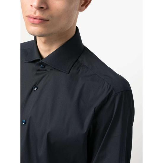  발바 긴팔 셔츠 바르바 나폴리  블루 - BARBA