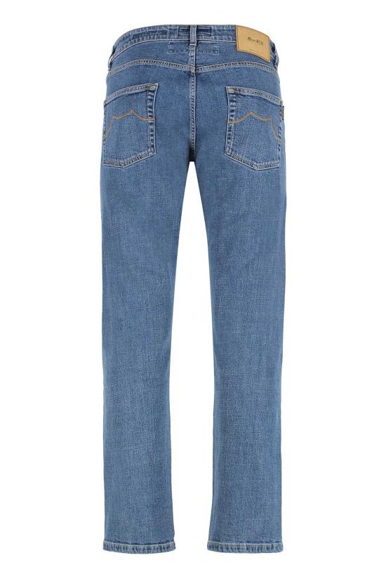  무레르 데님 팬츠 무어러 실로네 레귤러핏 데님 진 - MOORER