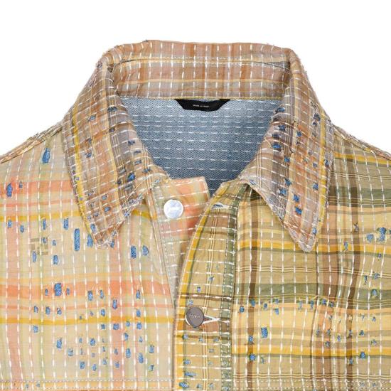  펜디 데님 자켓 패치워크 데님 재킷 멀티 컬러 - FENDI