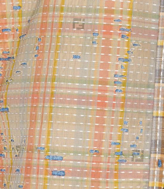  펜디 데님 자켓 패치워크 데님 재킷 멀티 컬러 - FENDI