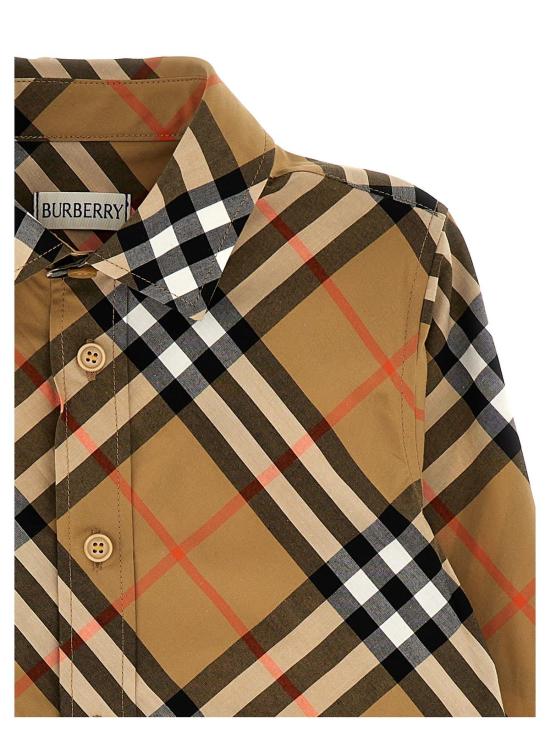  [키즈] 버버리 셔츠 오웬 키즈 셔츠 베이지 - BURBERRY