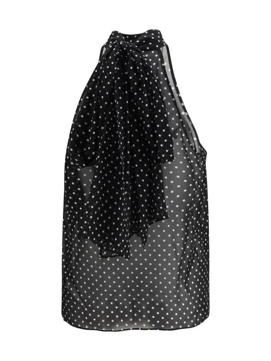  톰포드 블라우스 톰 포드 실크 도트 무늬 - TOMFORD