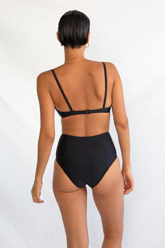  갈라마르 비키니 수영복 하이 바텀 느와르 - GALAMAAR