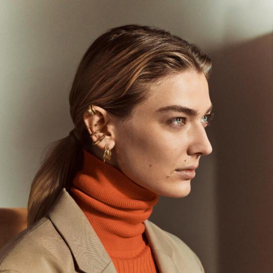  구센스 이어링 스피랄 트리오 이어커프