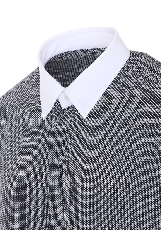  톰포드 셔츠 톰 포드 그래픽 샤크 실크 - TOMFORD